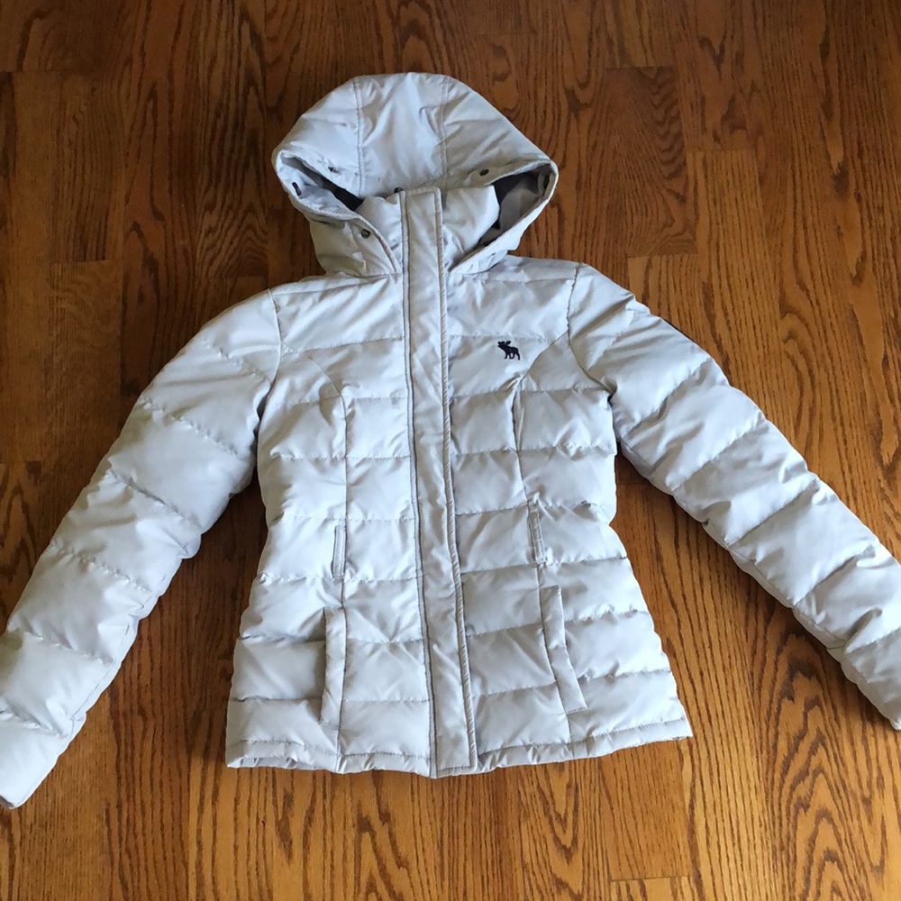 Abercrombie coat jacket puffer L 14 XL 16 girls